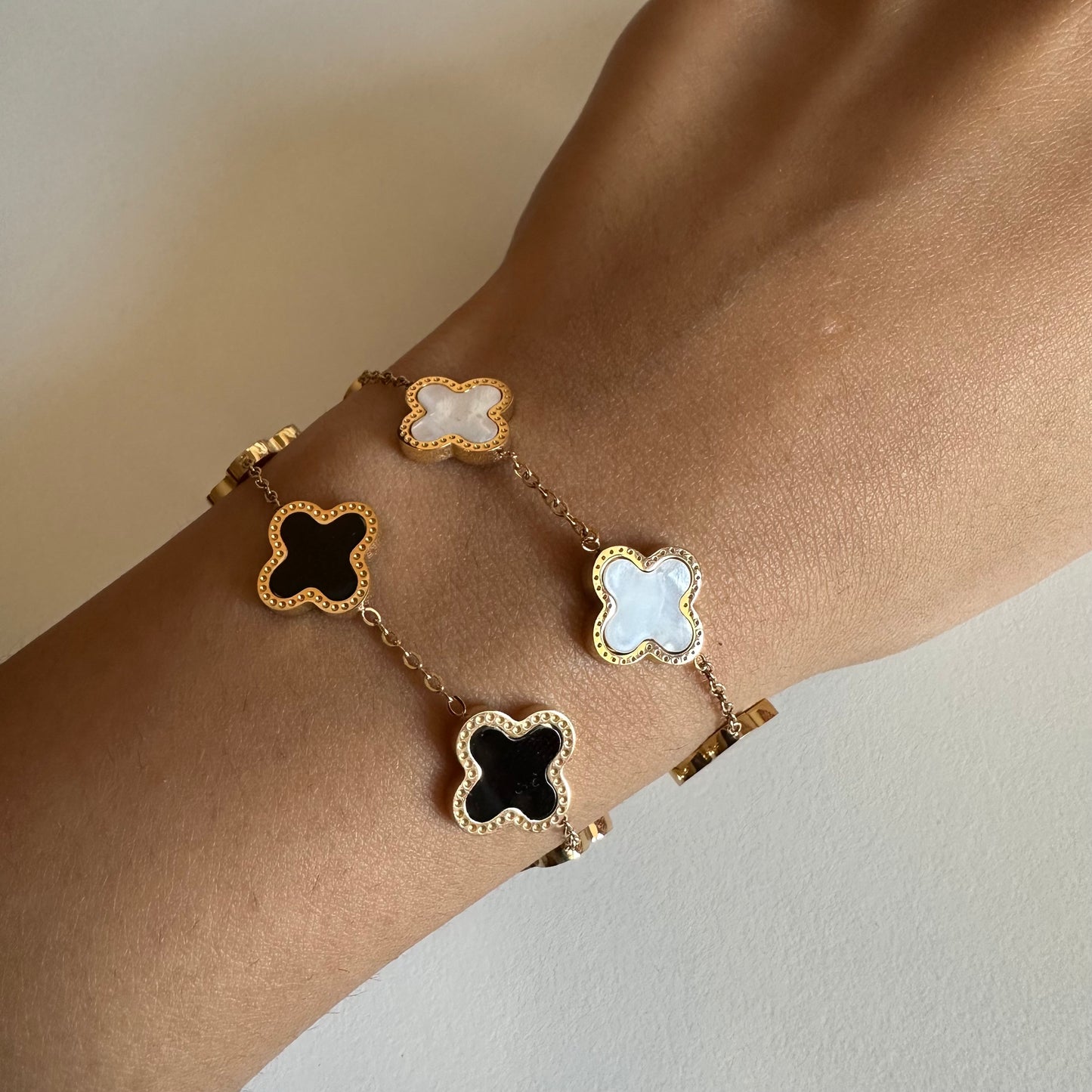 Four Leaf Bracelets