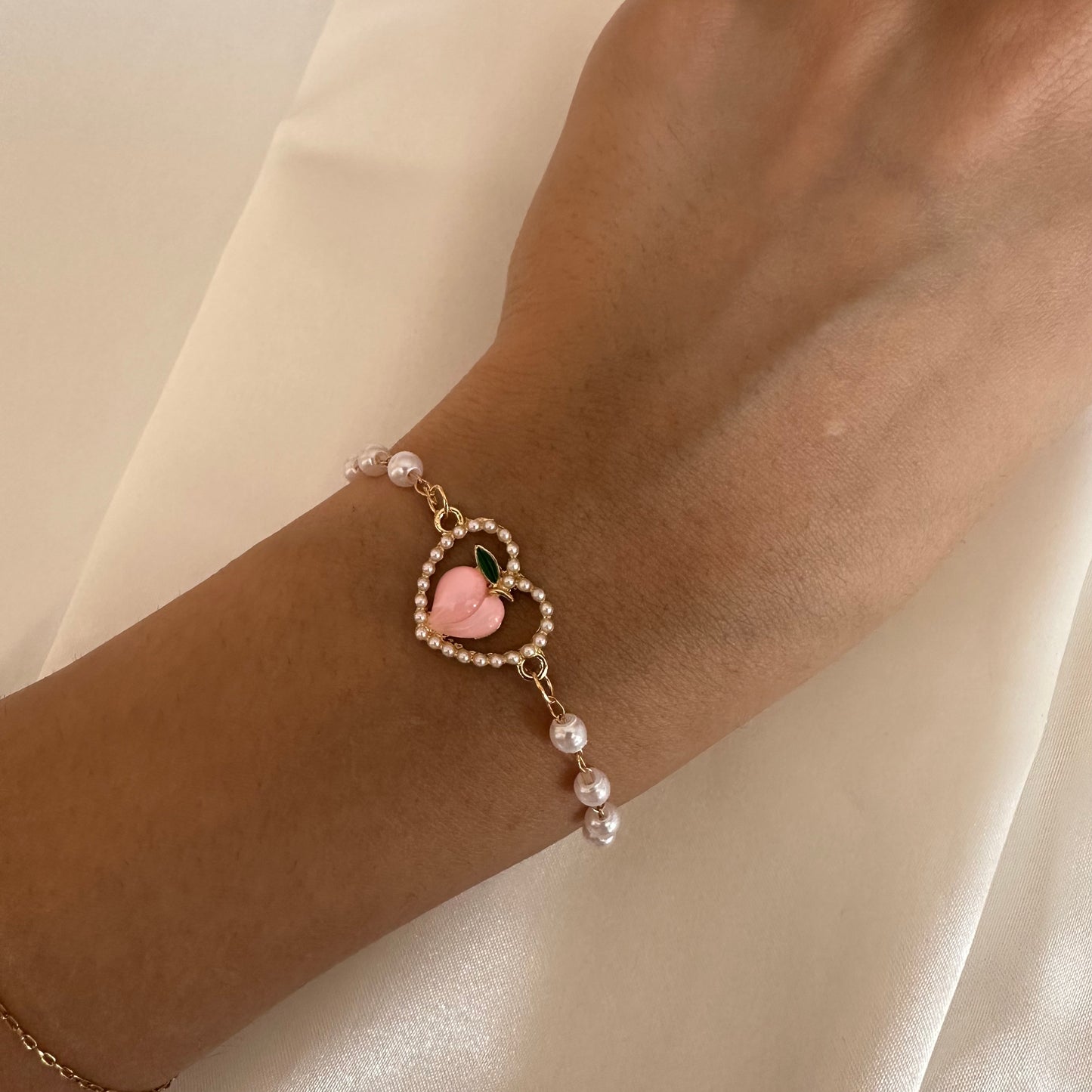 Peach Bracelet