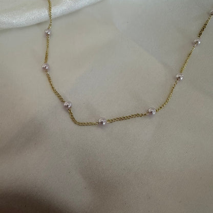 Delicate Pearl Necklace