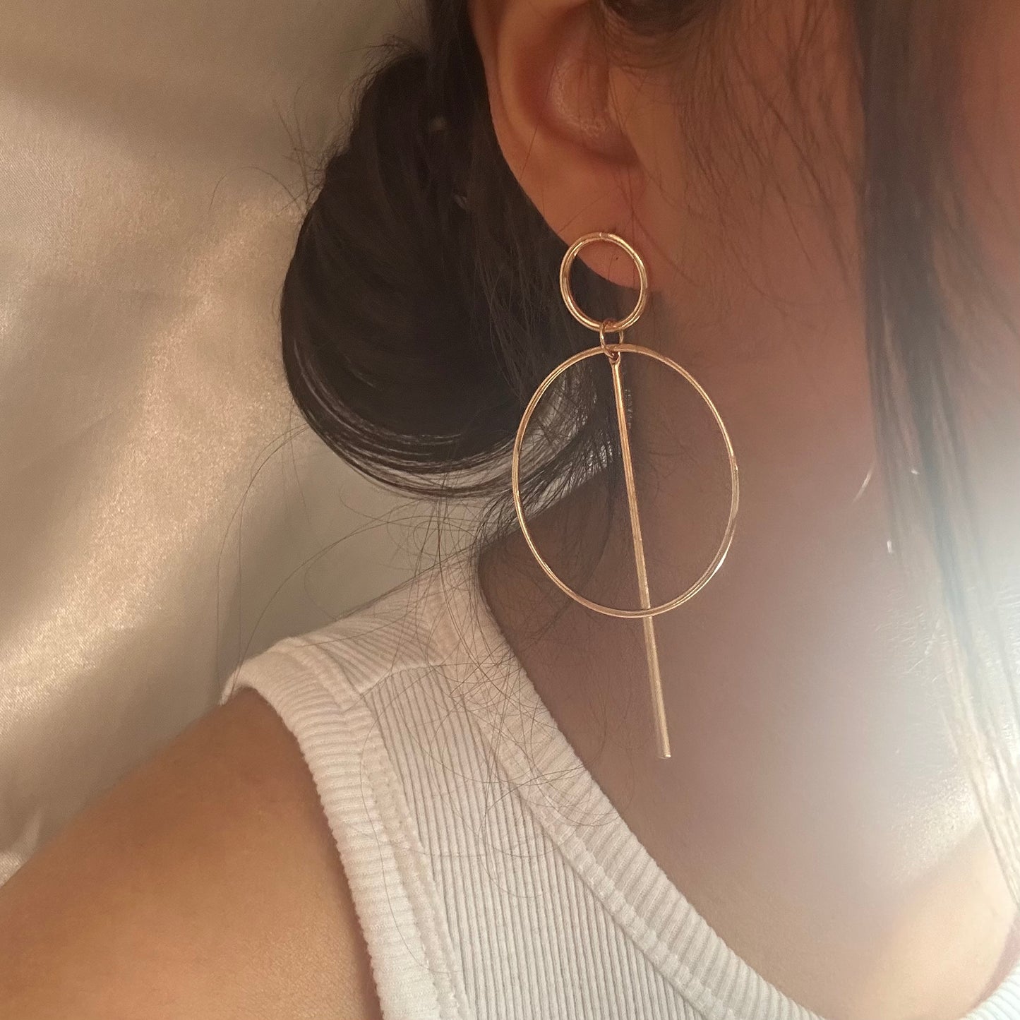 Simple Circle Earrings