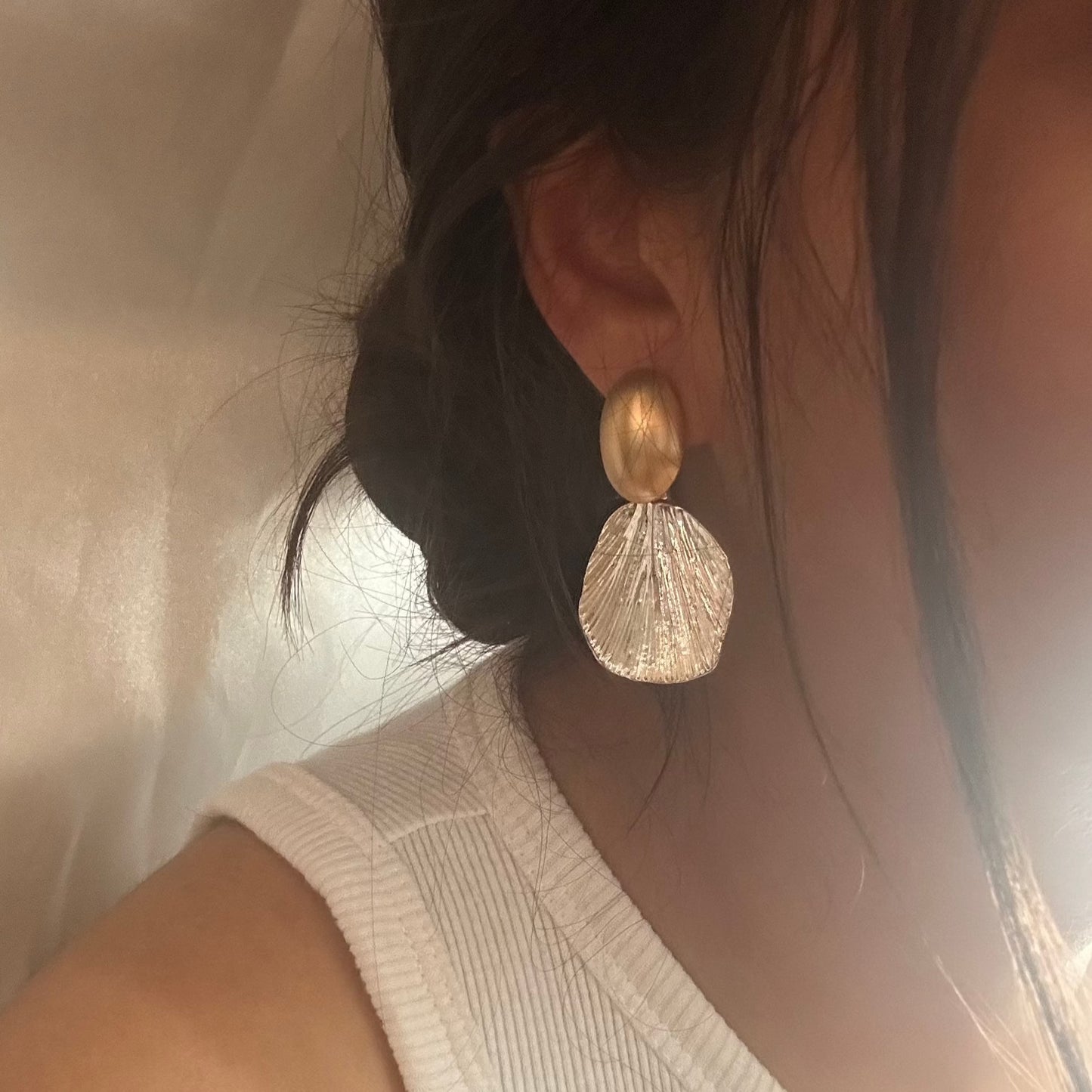 Shell Drop Earrings