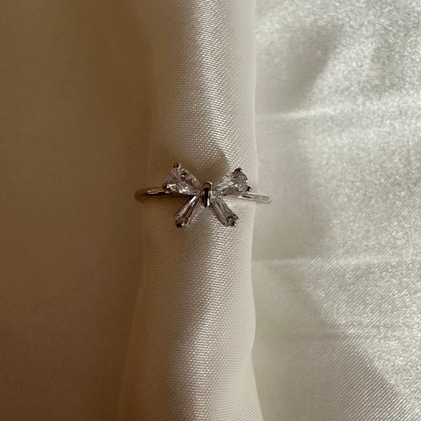 Adjustable Bow Knot Ring